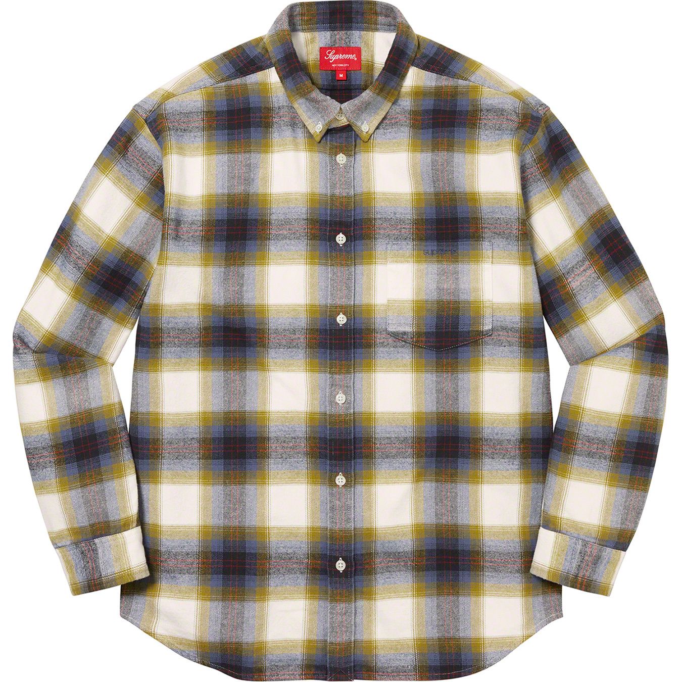 Brushed Plaid Flannel Shirt