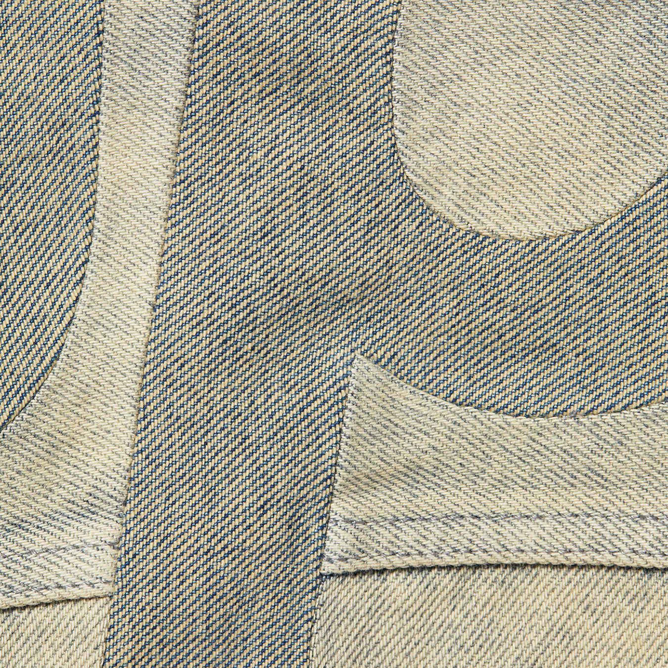 Inset Logo Denim Trucker Jacket