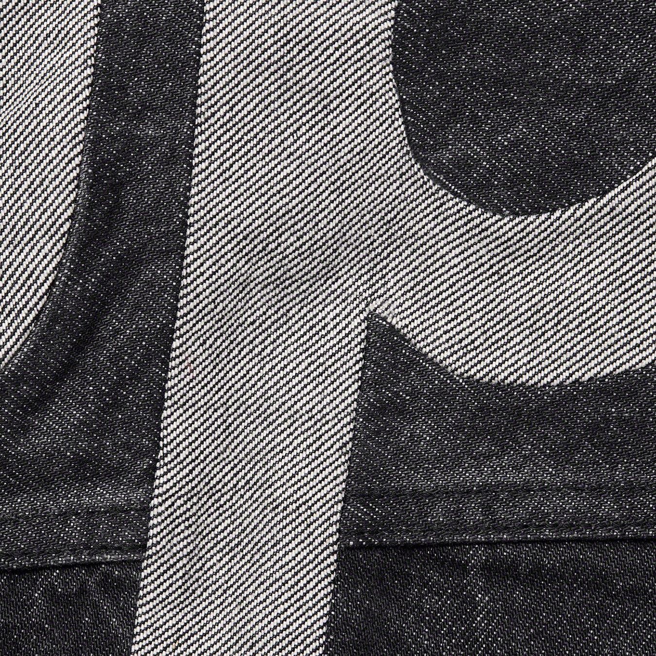 Inset Logo Denim Trucker Jacket