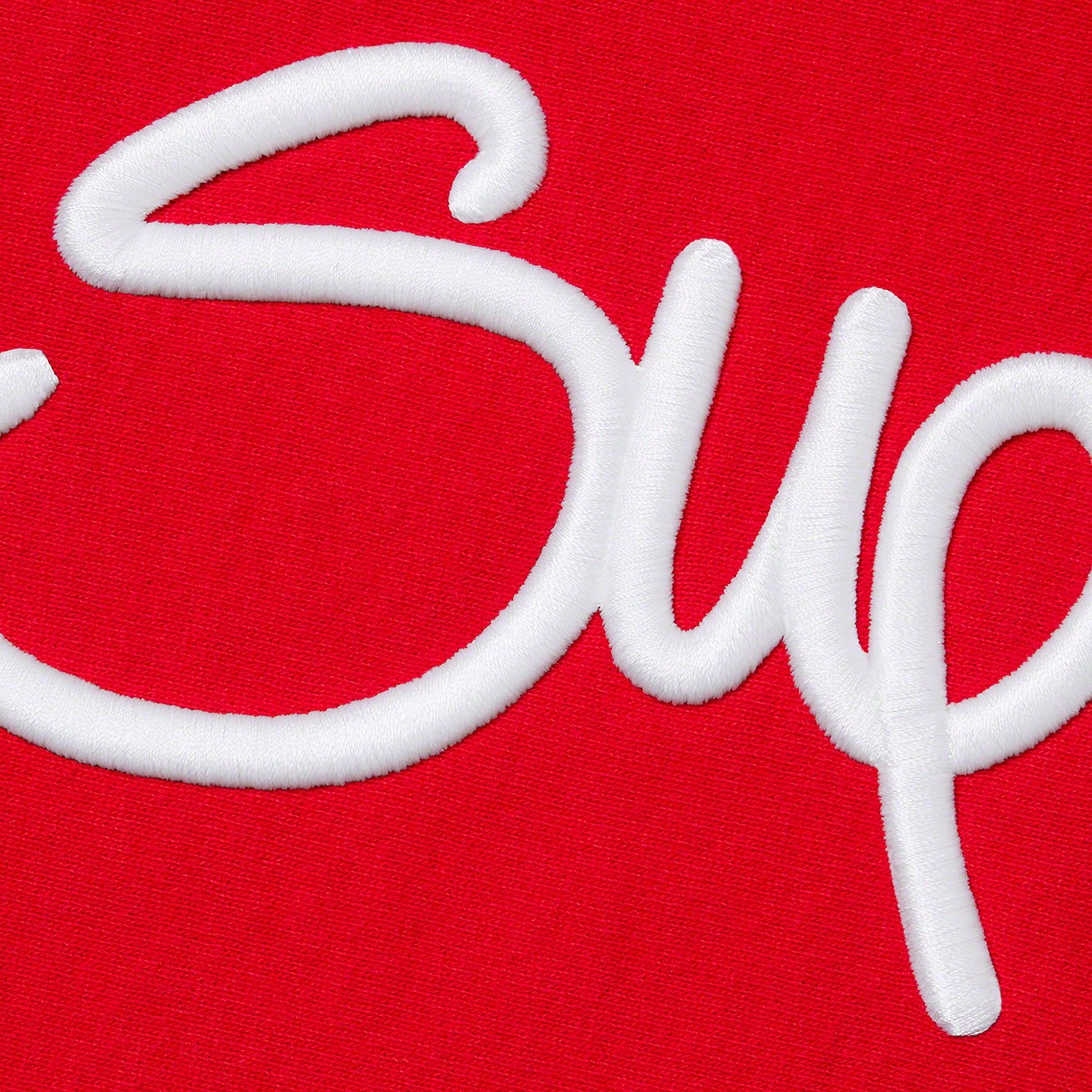 Raised Handstyle Hooded Sweatshirt