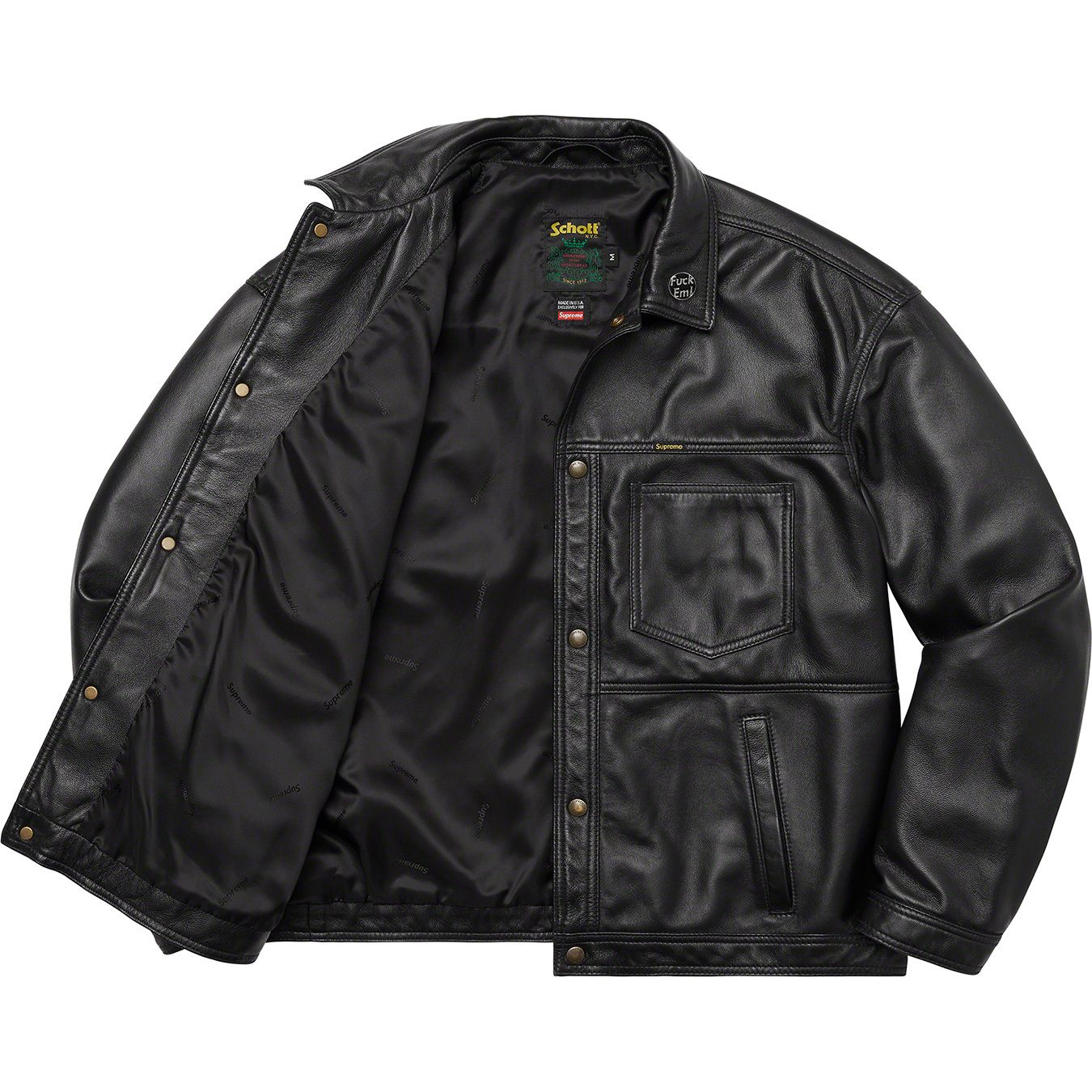 Supreme®/Schott® Leather Work Jacket