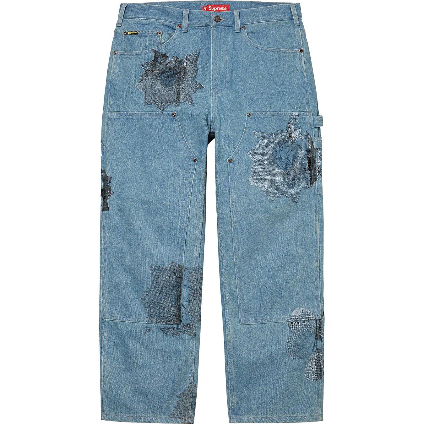 Nate Lowman Double Knee Painter Pant