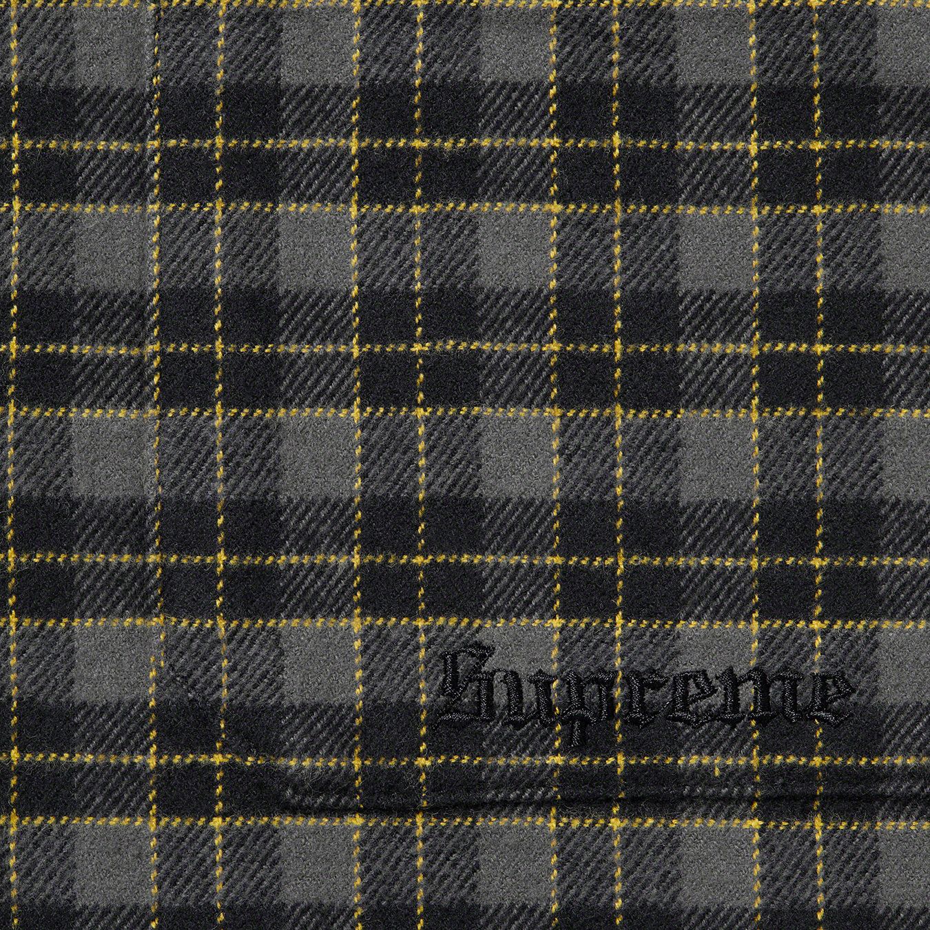 Mini Plaid Hooded Shirt