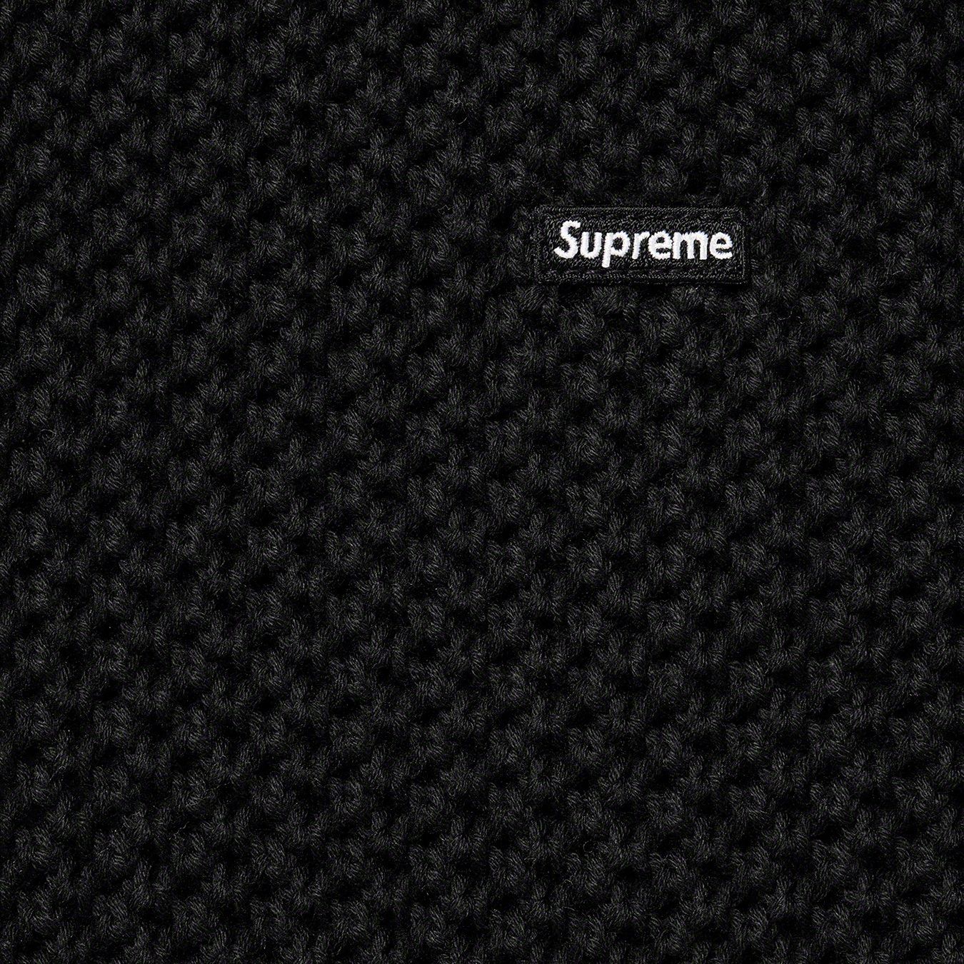 Open Knit Small Box Sweater