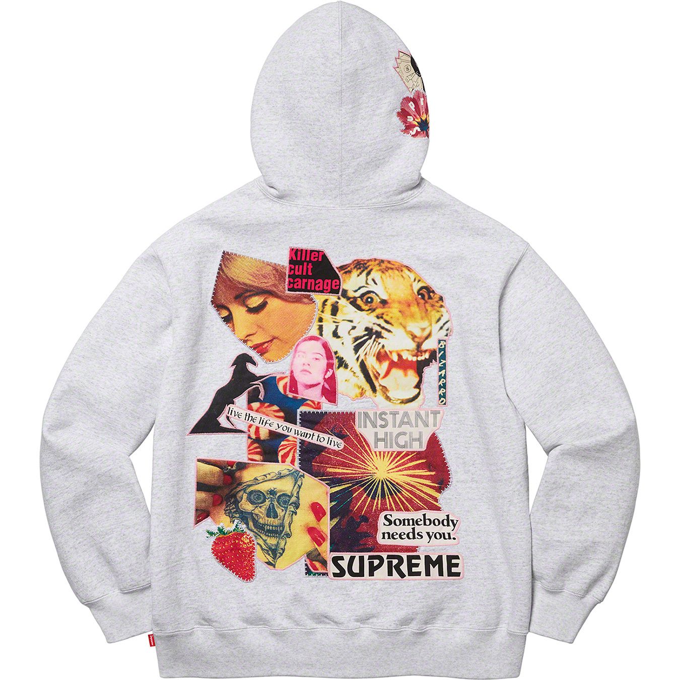 Instant High Patches Hooded Sweatshirt