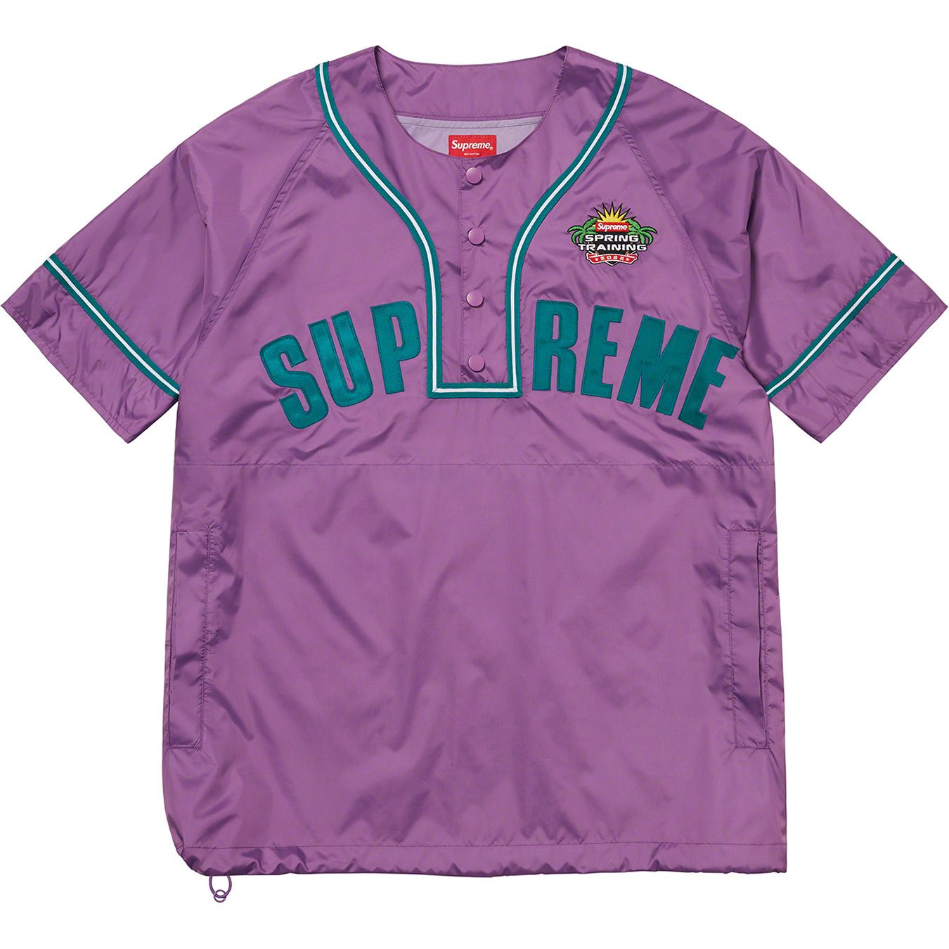 Snap-Off Sleeve L/S Baseball Top
