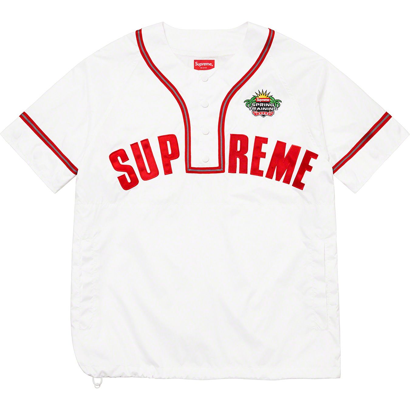 Snap-Off Sleeve L/S Baseball Top