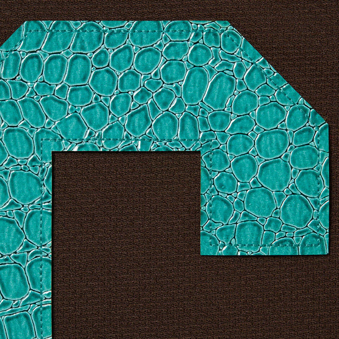 Faux Croc Football Jersey