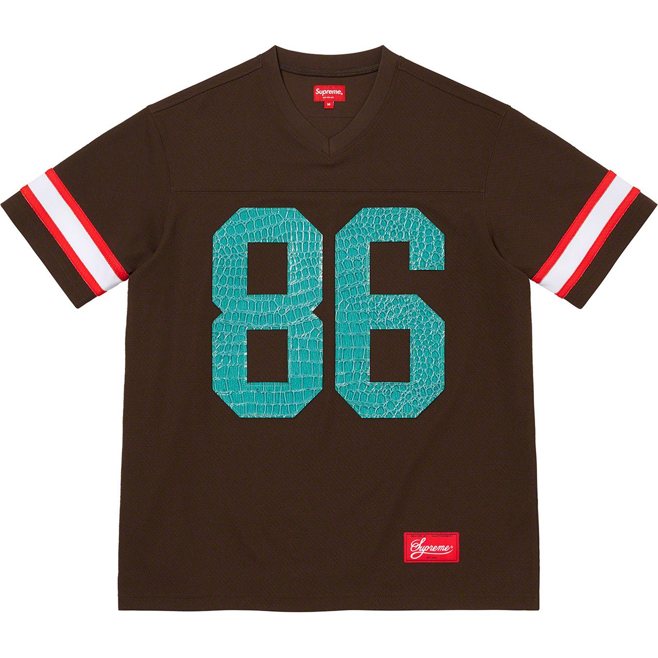 Faux Croc Football Jersey
