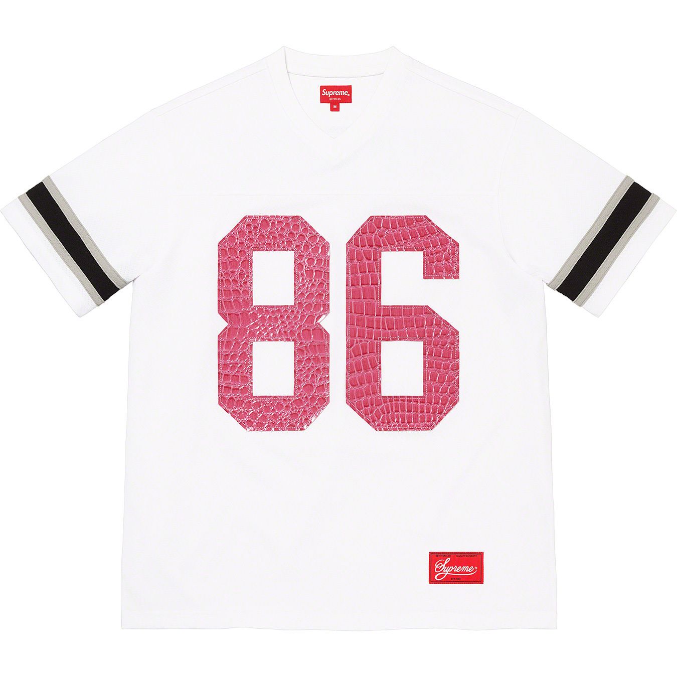 Faux Croc Football Jersey