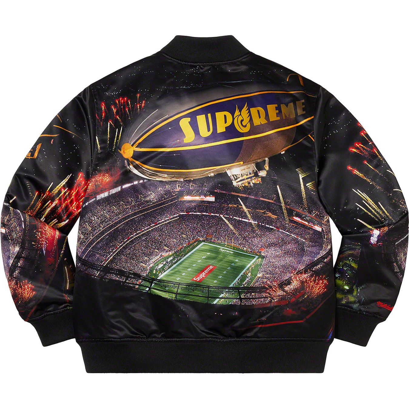 Supreme®/Mitchell & Ness® Stadium Satin Varsity Jacket