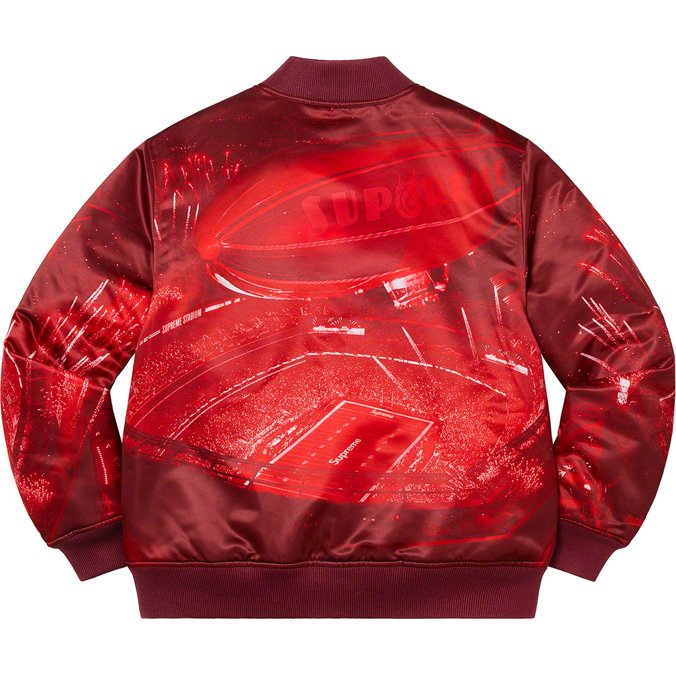 Supreme®/Mitchell & Ness® Stadium Satin Varsity Jacket
