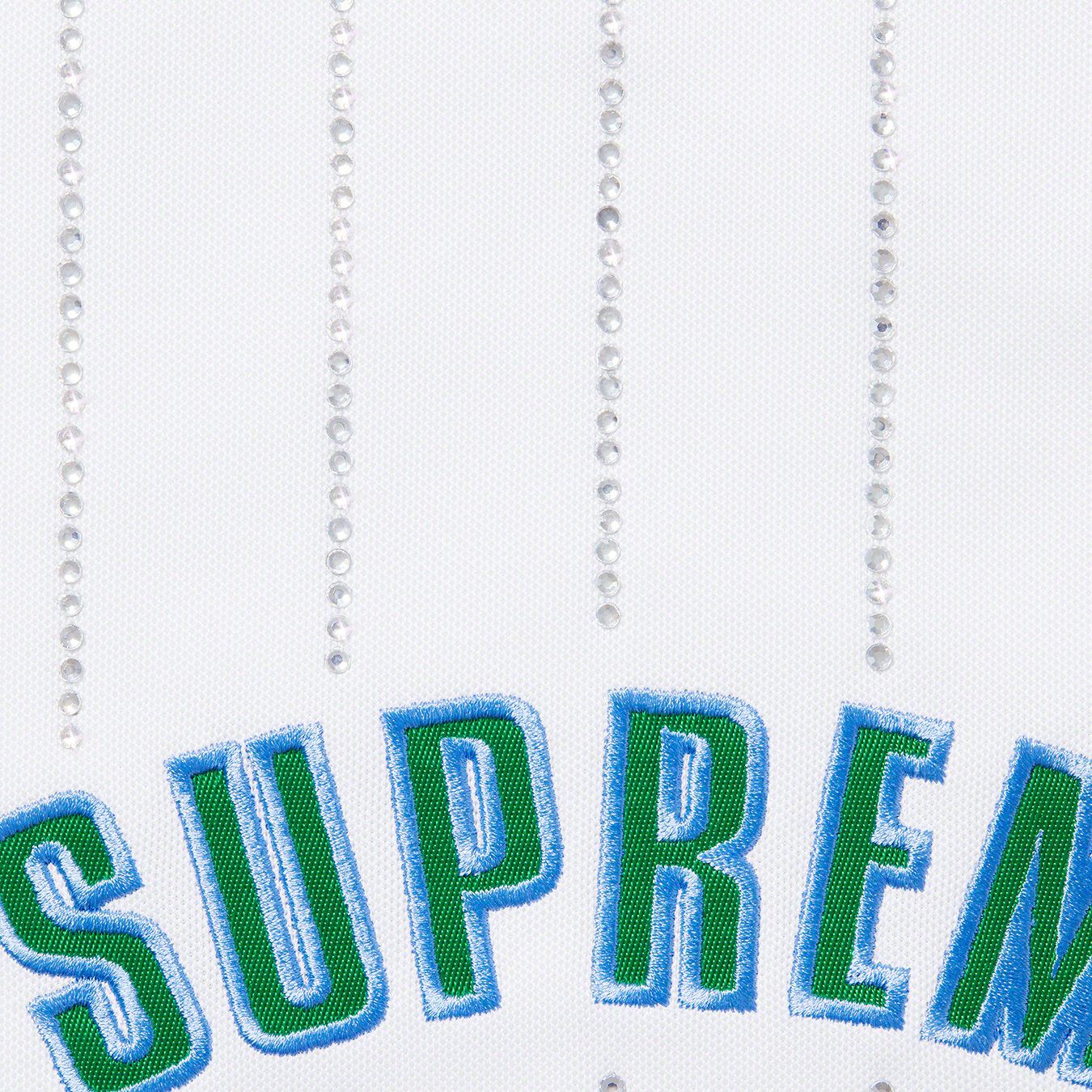 Rhinestone Stripe Basketball Short
