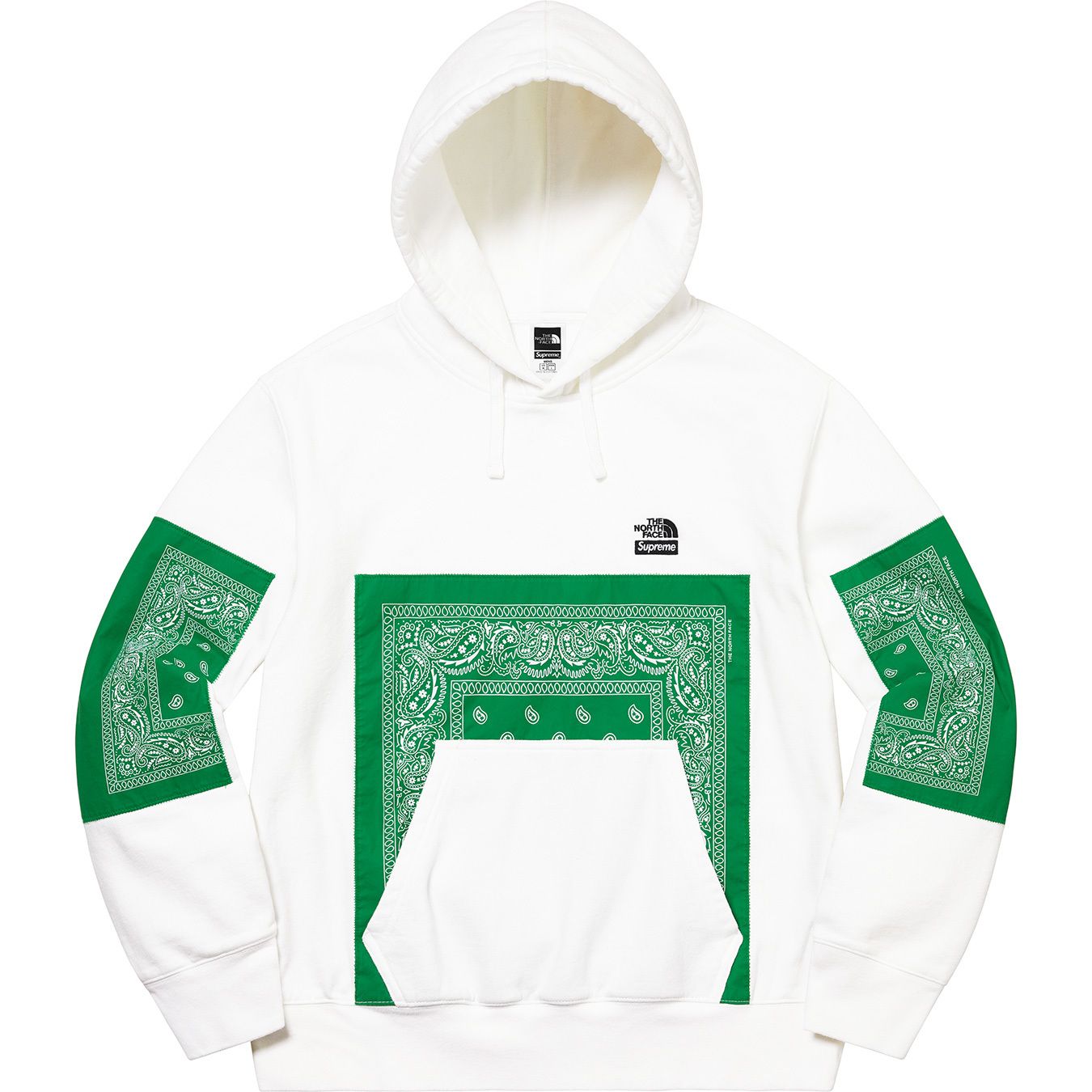 Supreme®/The North Face® Bandana Hooded Sweatshirt
