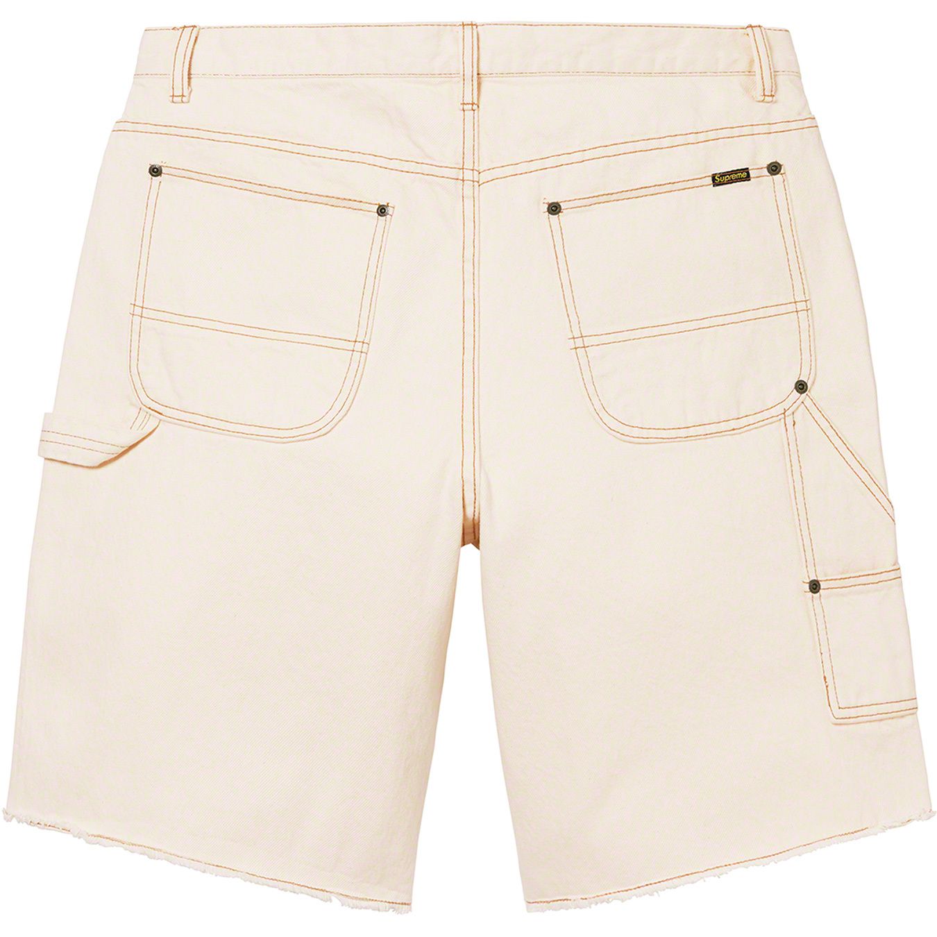 Cutoff Double Knee Denim Painter Short