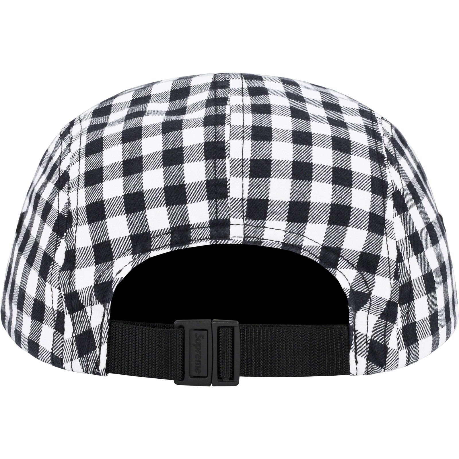 Gingham Camp Cap