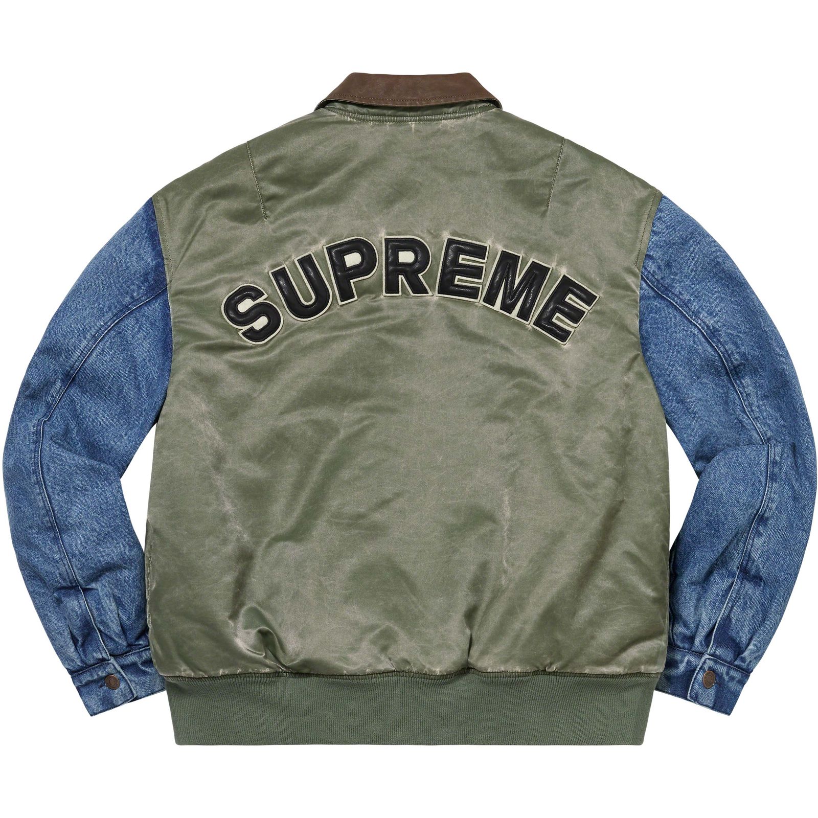Denim Sleeve MA-1