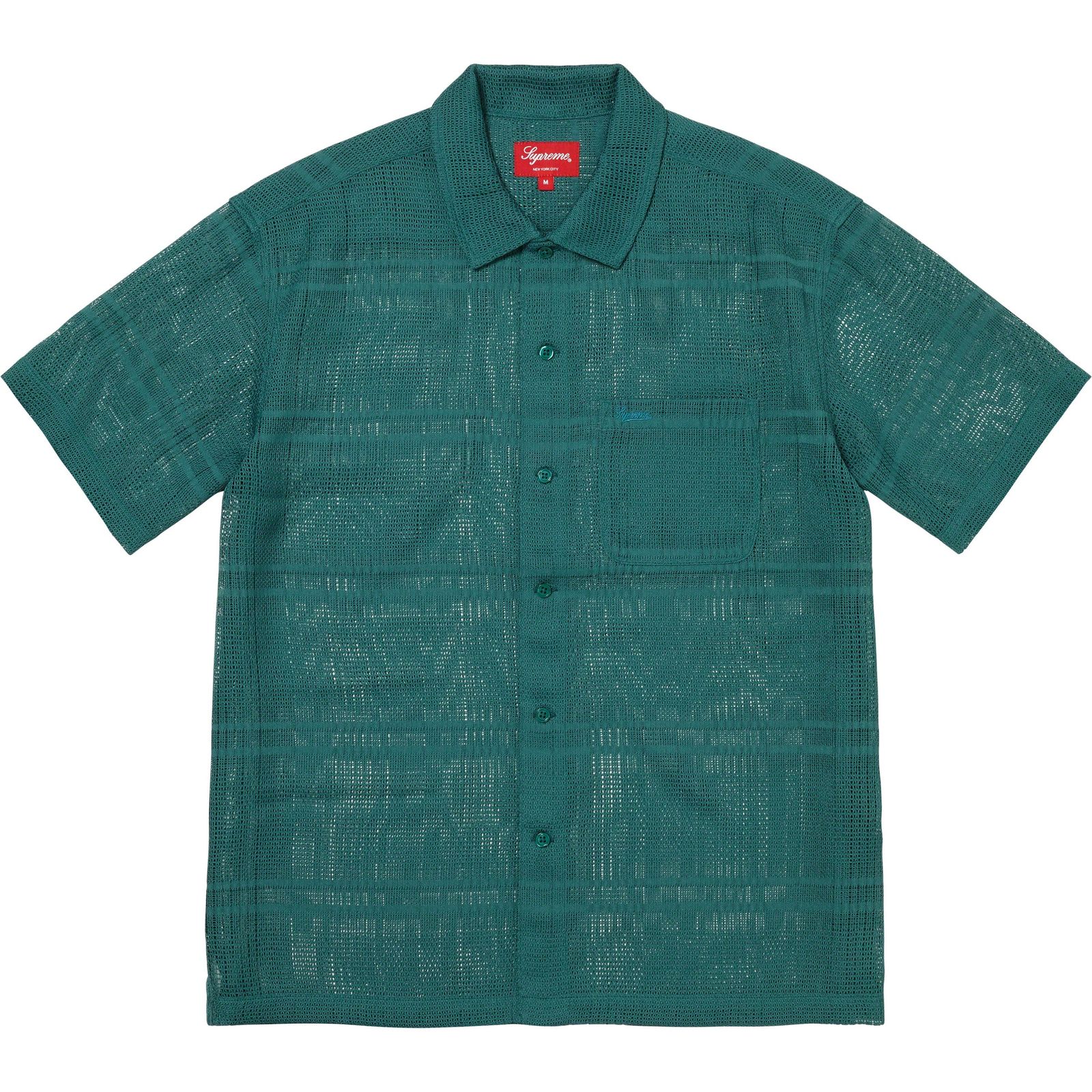 Mesh Stripe S/S Shirt