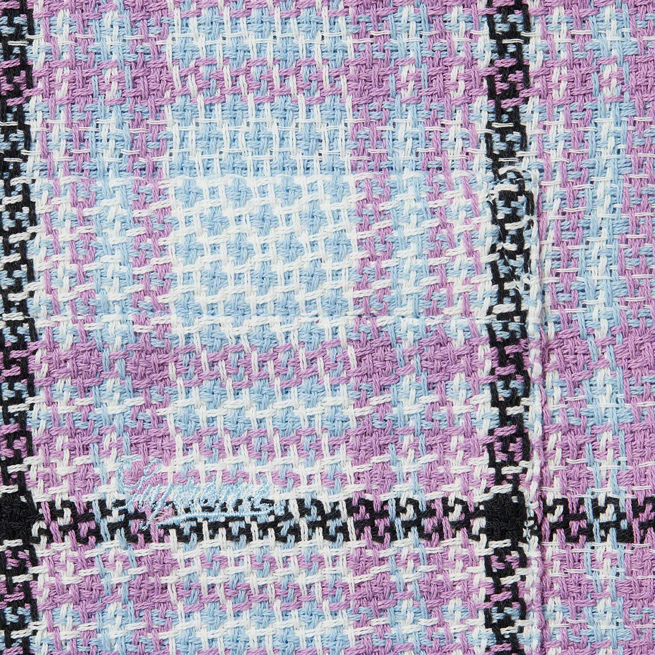 Basket Weave Plaid Shirt