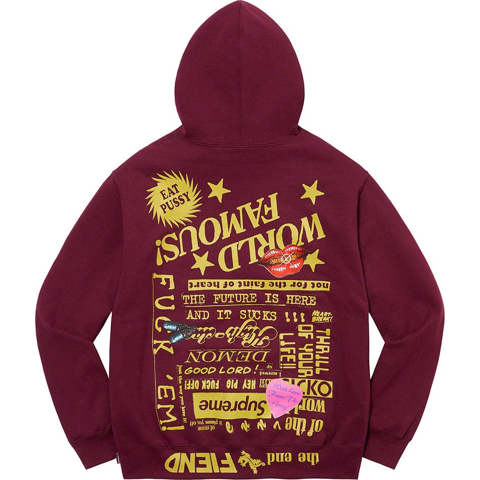 Fiend Hooded Sweatshirt