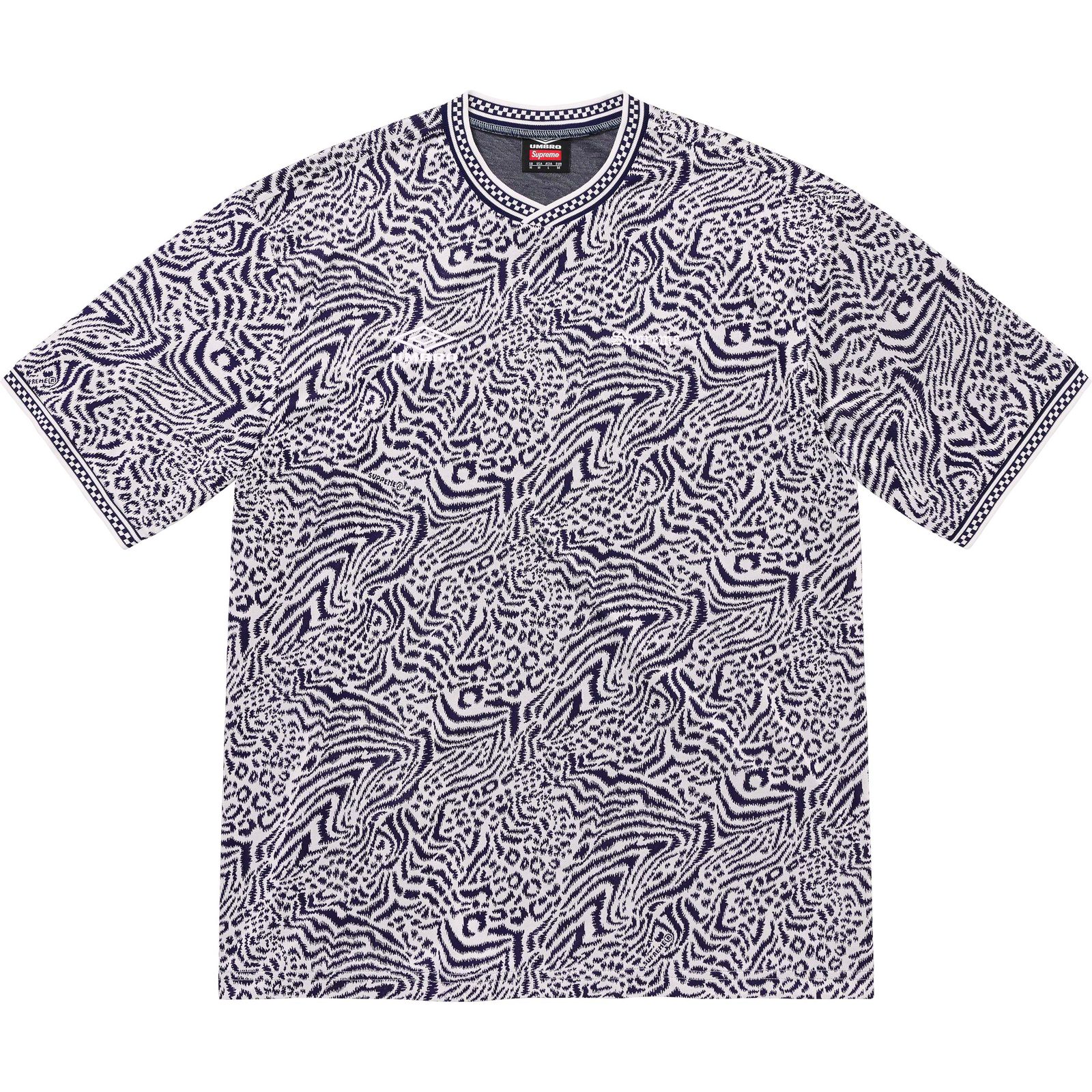Supreme®/Umbro Jacquard Animal Print Soccer Jersey
