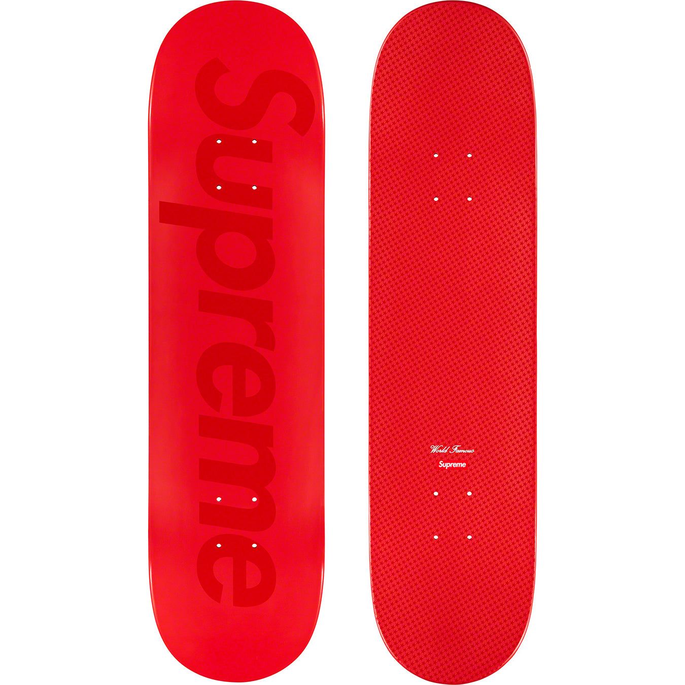 Tonal Box Logo Skateboard