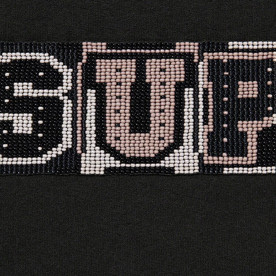 Beaded Hooded Sweatshirt