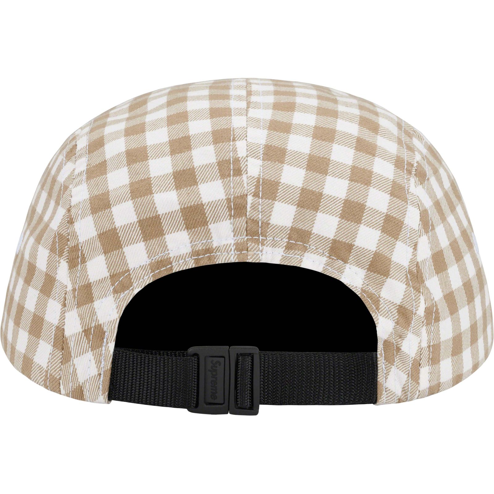 Gingham Camp Cap