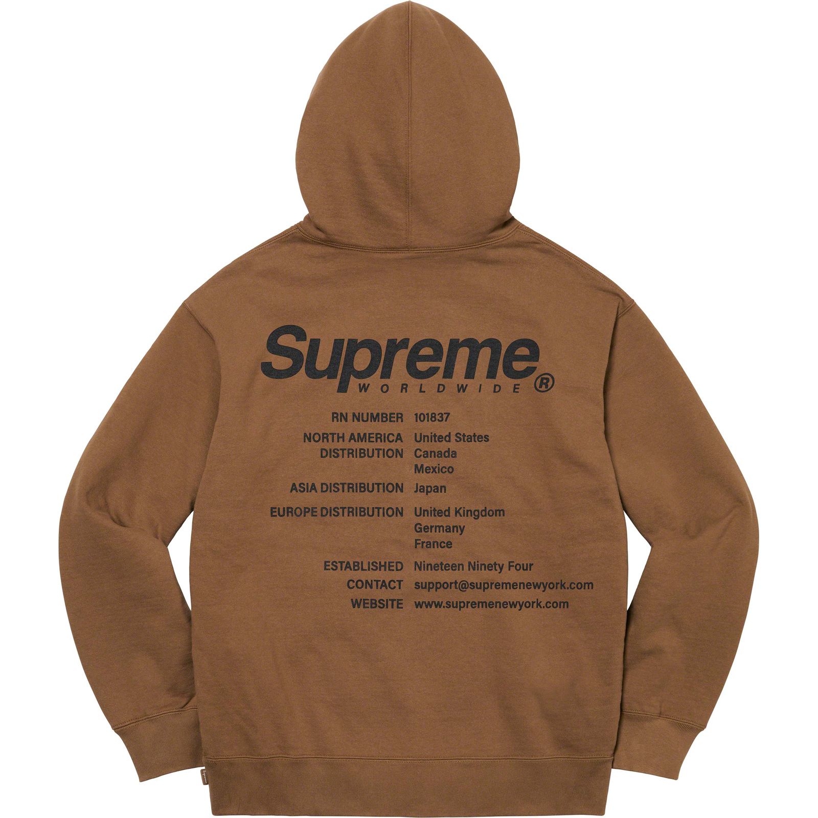 Worldwide Hooded Sweatshirt