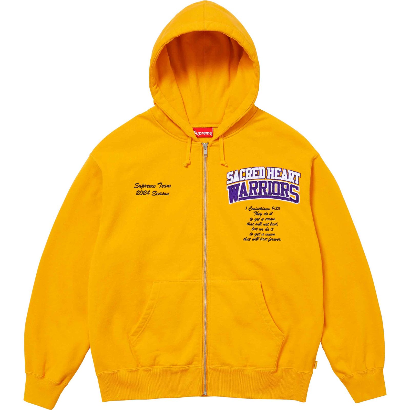 Salvation Zip Up Hooded Sweatshirt