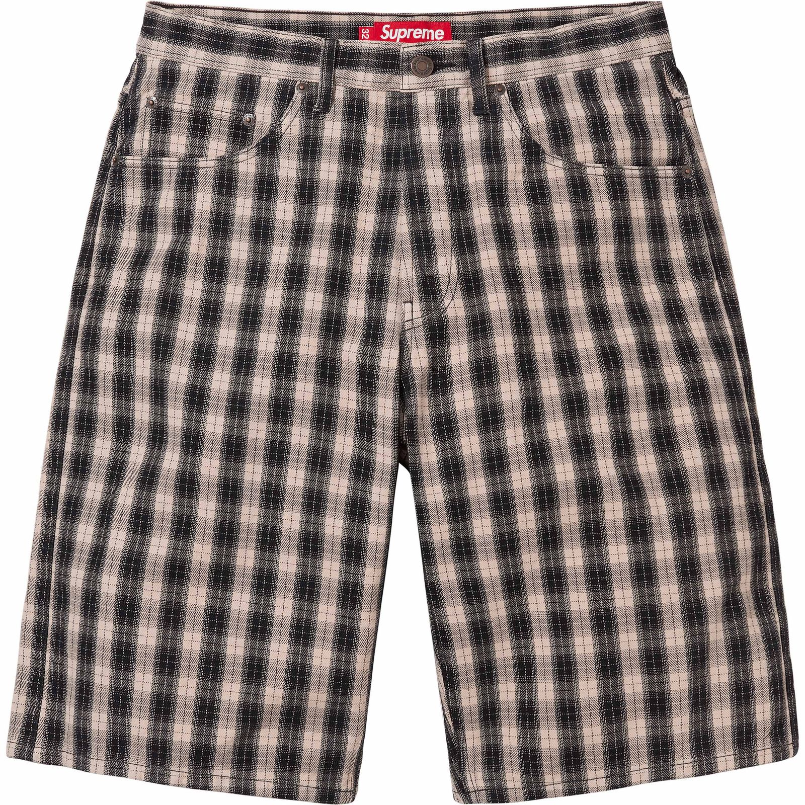Plaid Baggy Short
