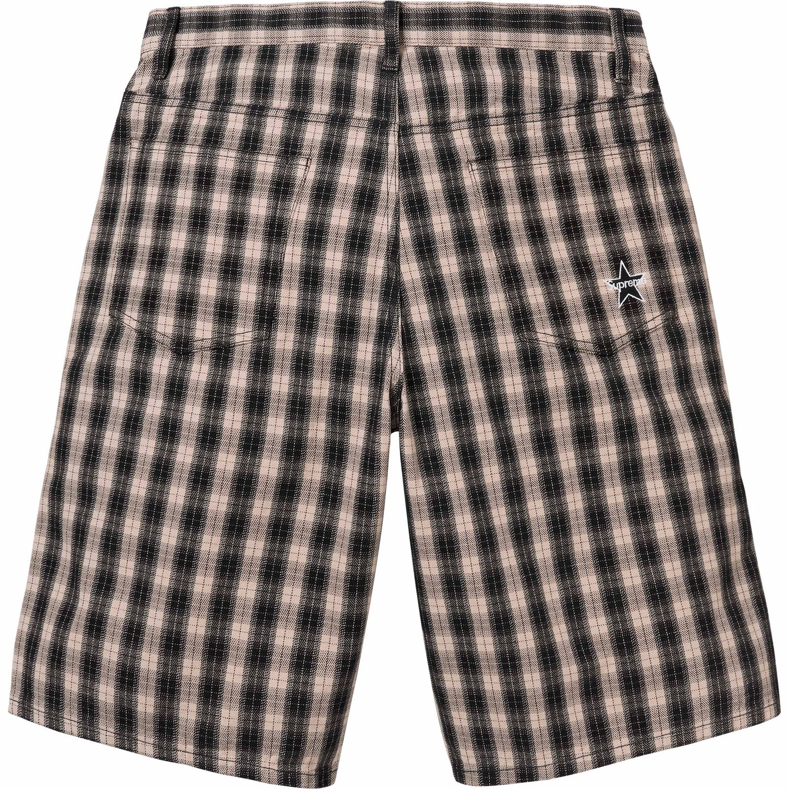 Plaid Baggy Short