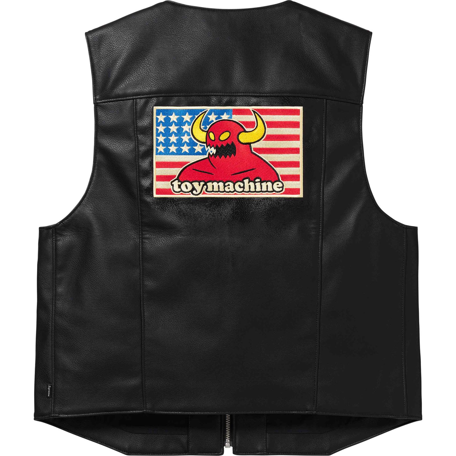 Supreme/Toy Machine Faux Leather Vest