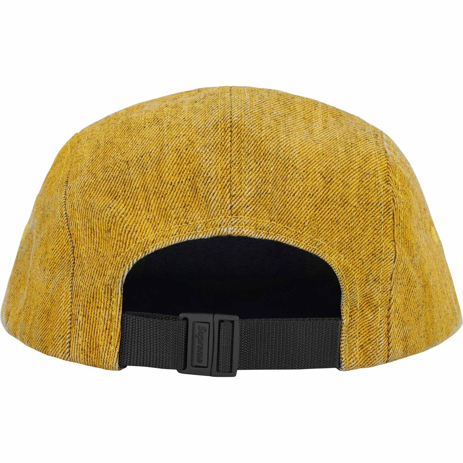 Coated Denim Camp Cap