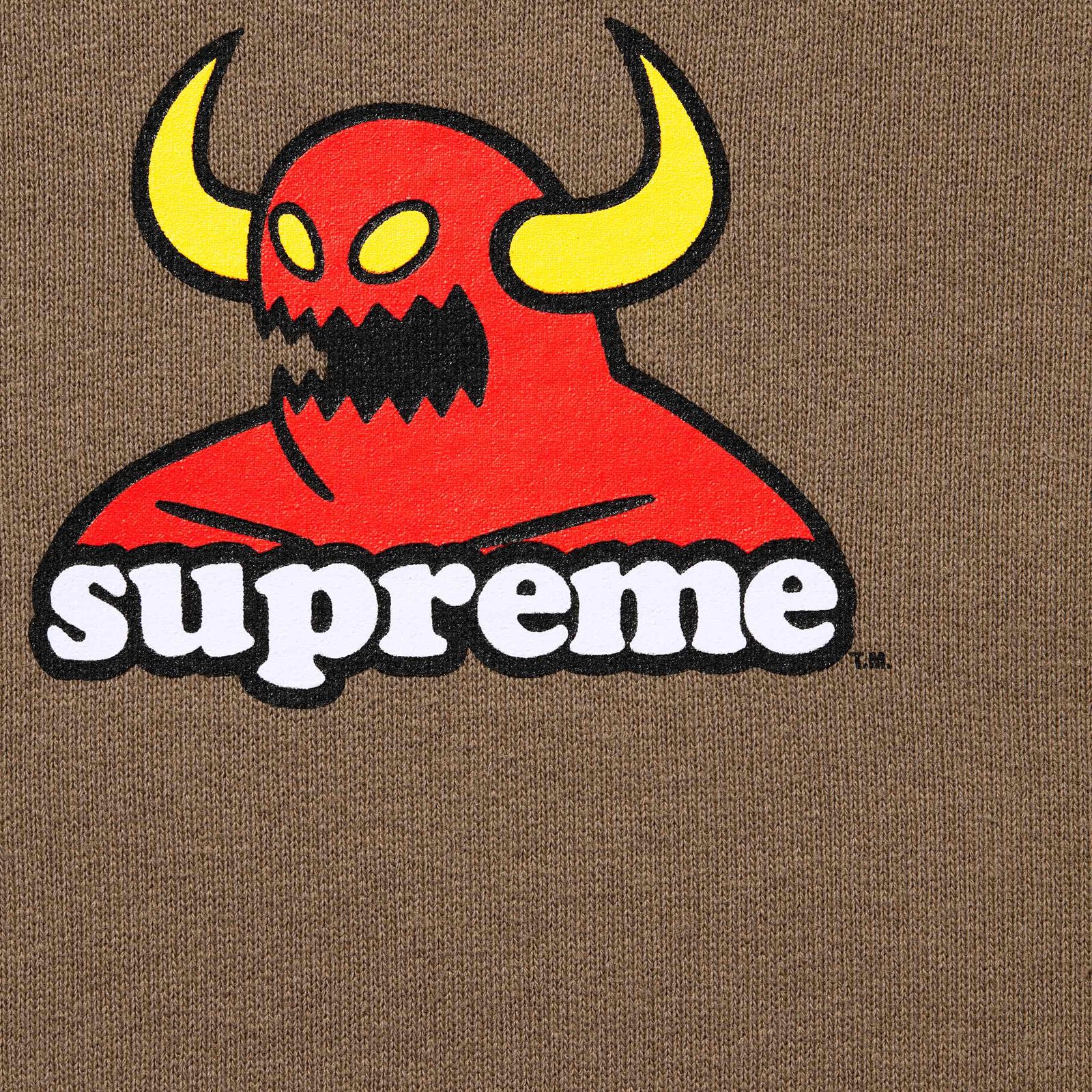 Supreme/Toy Machine Hooded Sweatshirt