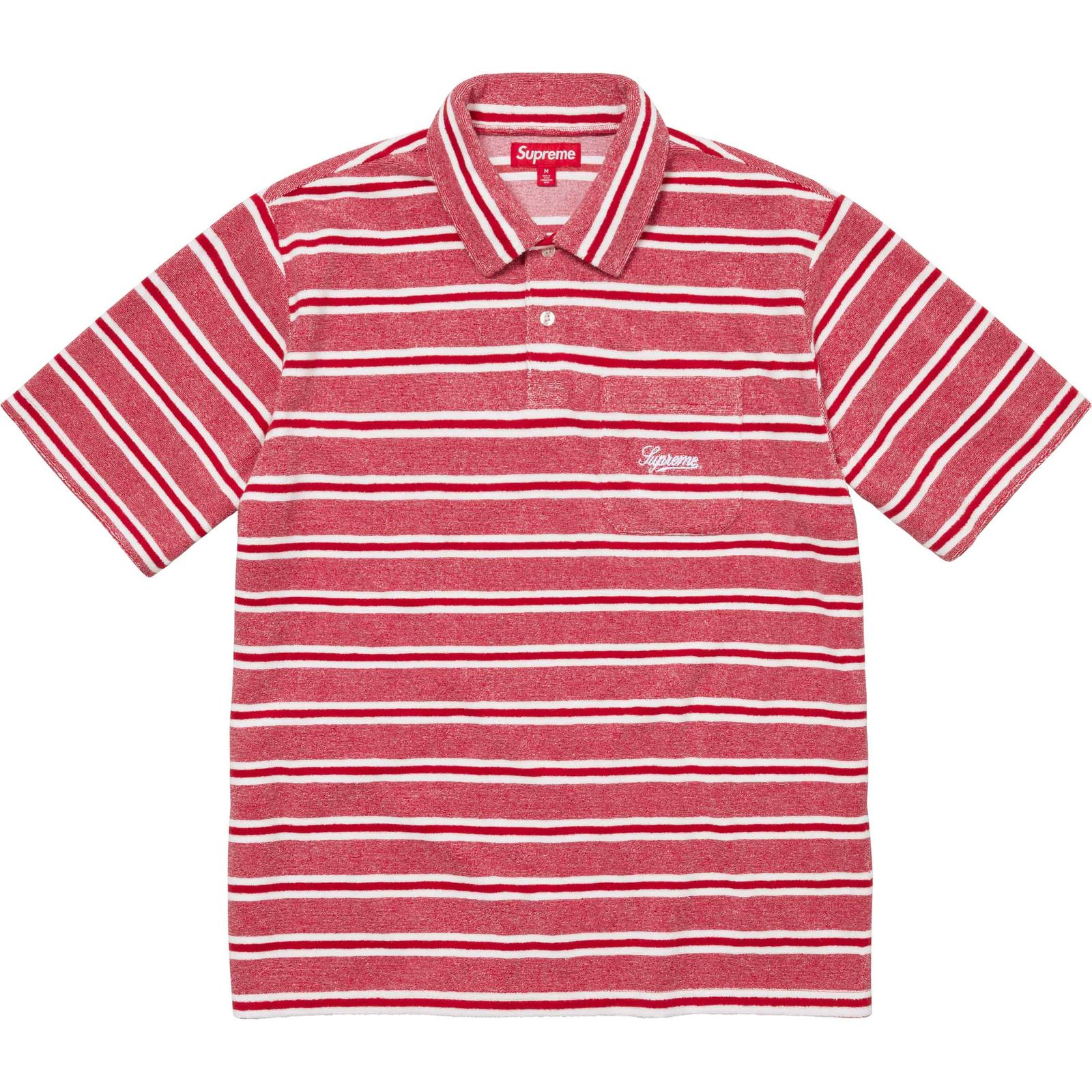 Stripe Terry S/S Polo