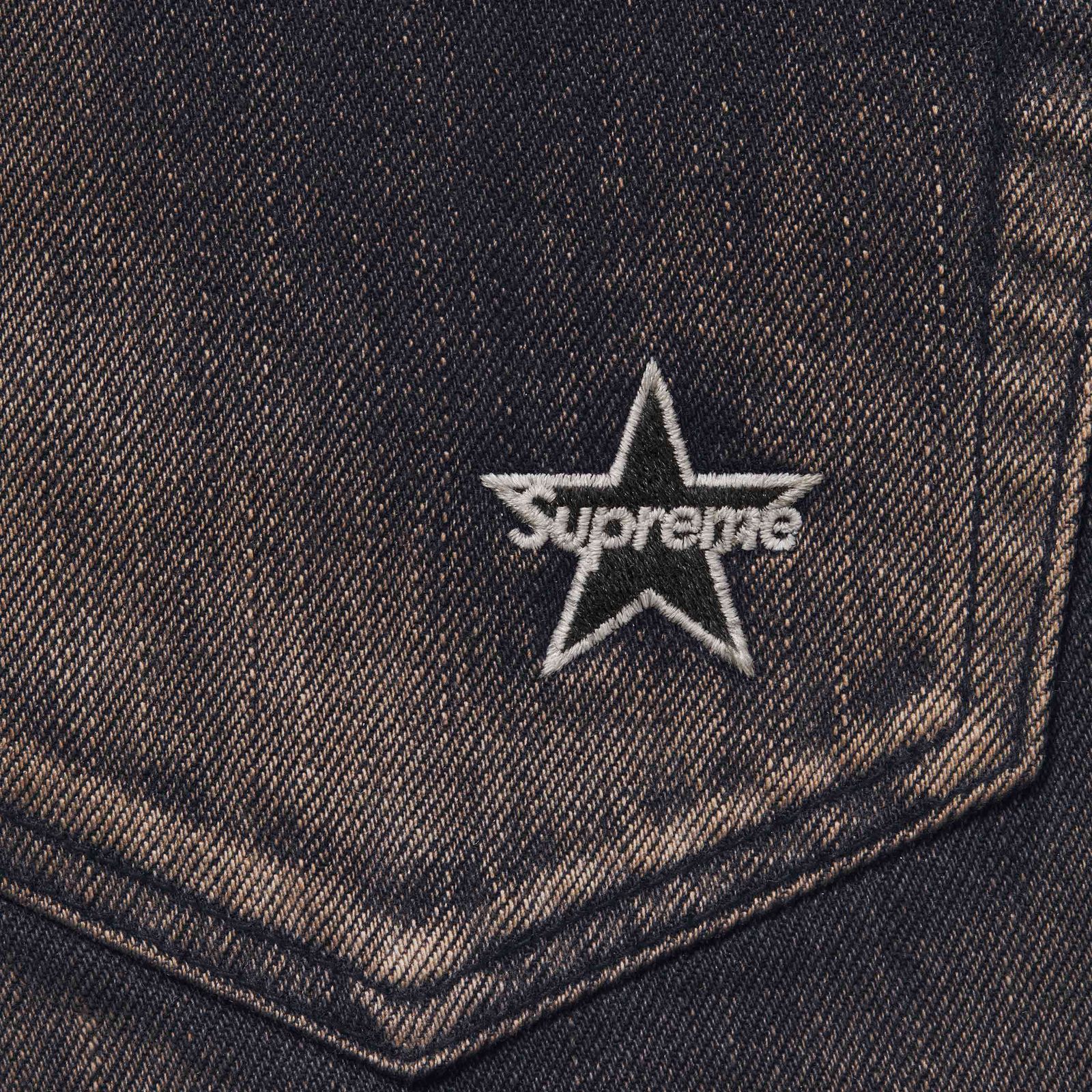 Distressed Loose Fit Selvedge Jean