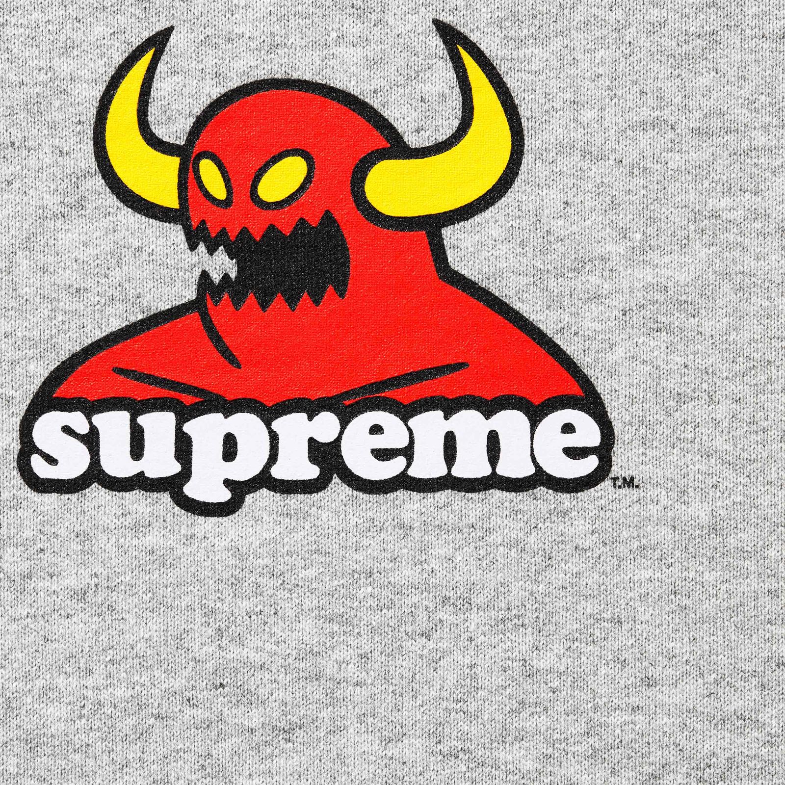 Supreme/Toy Machine Hooded Sweatshirt