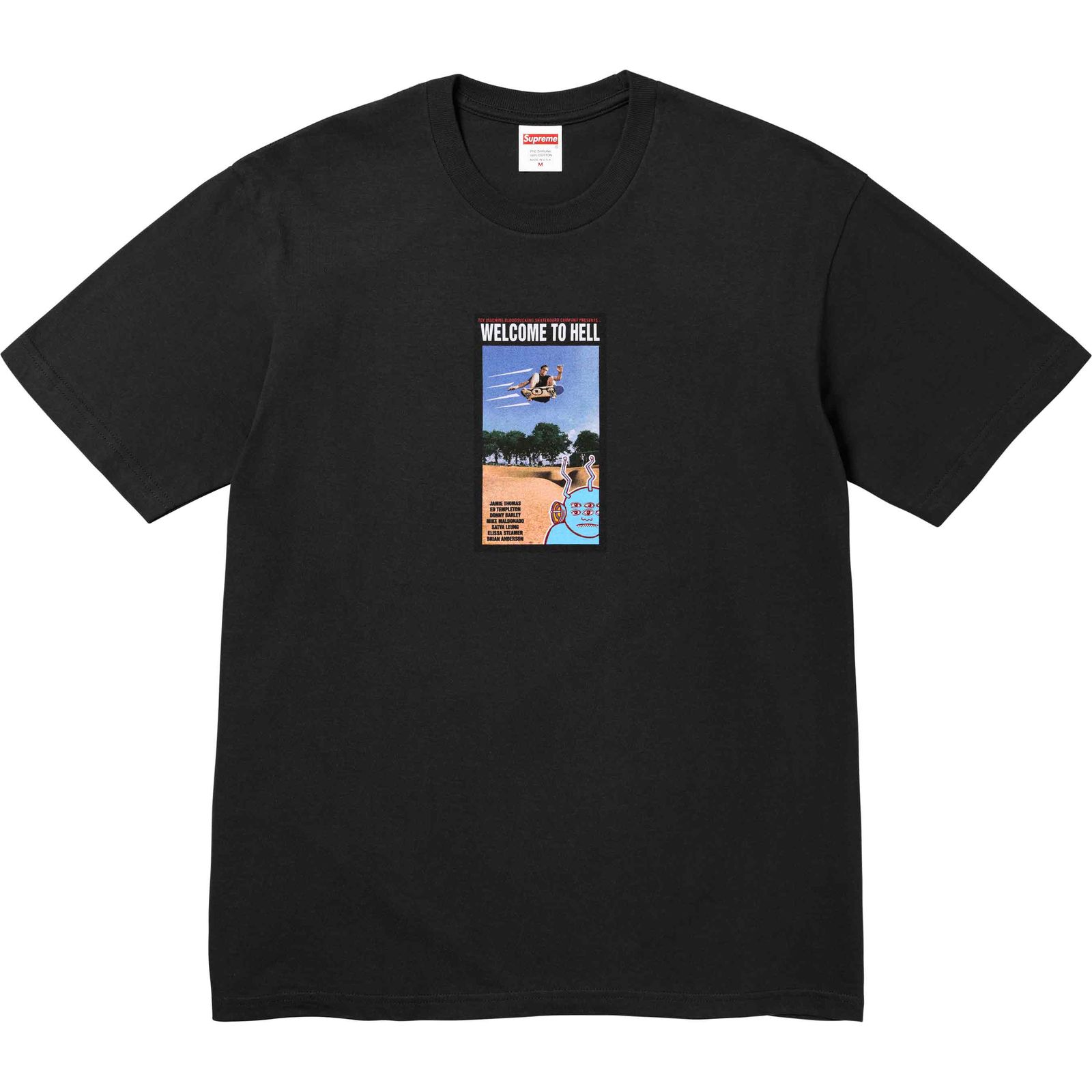 Supreme/Toy Machine Welcome To Hell Tee