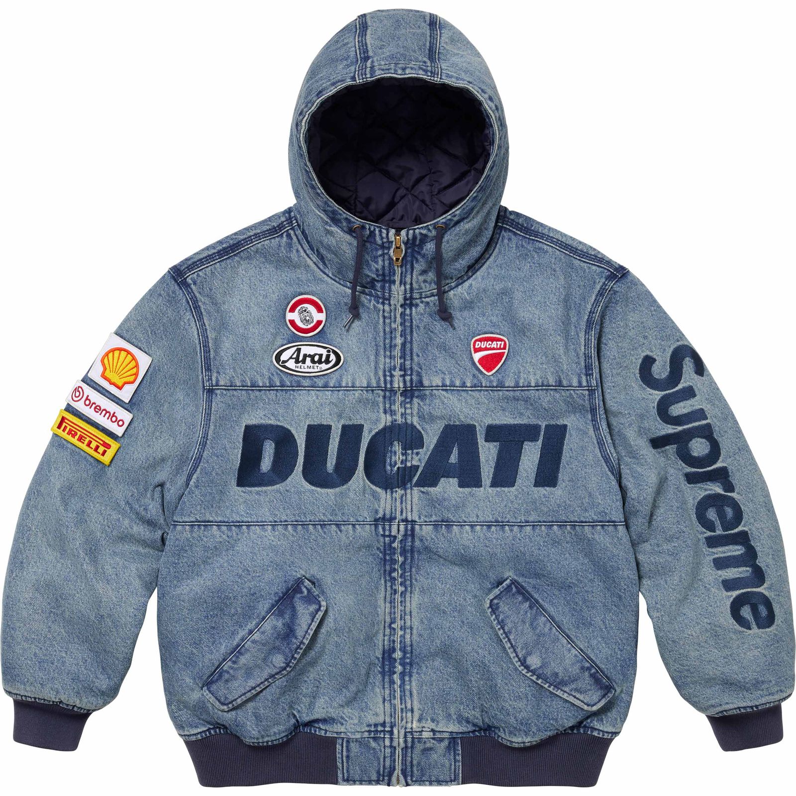 Supreme®/Ducati® Hooded Racing Jacket