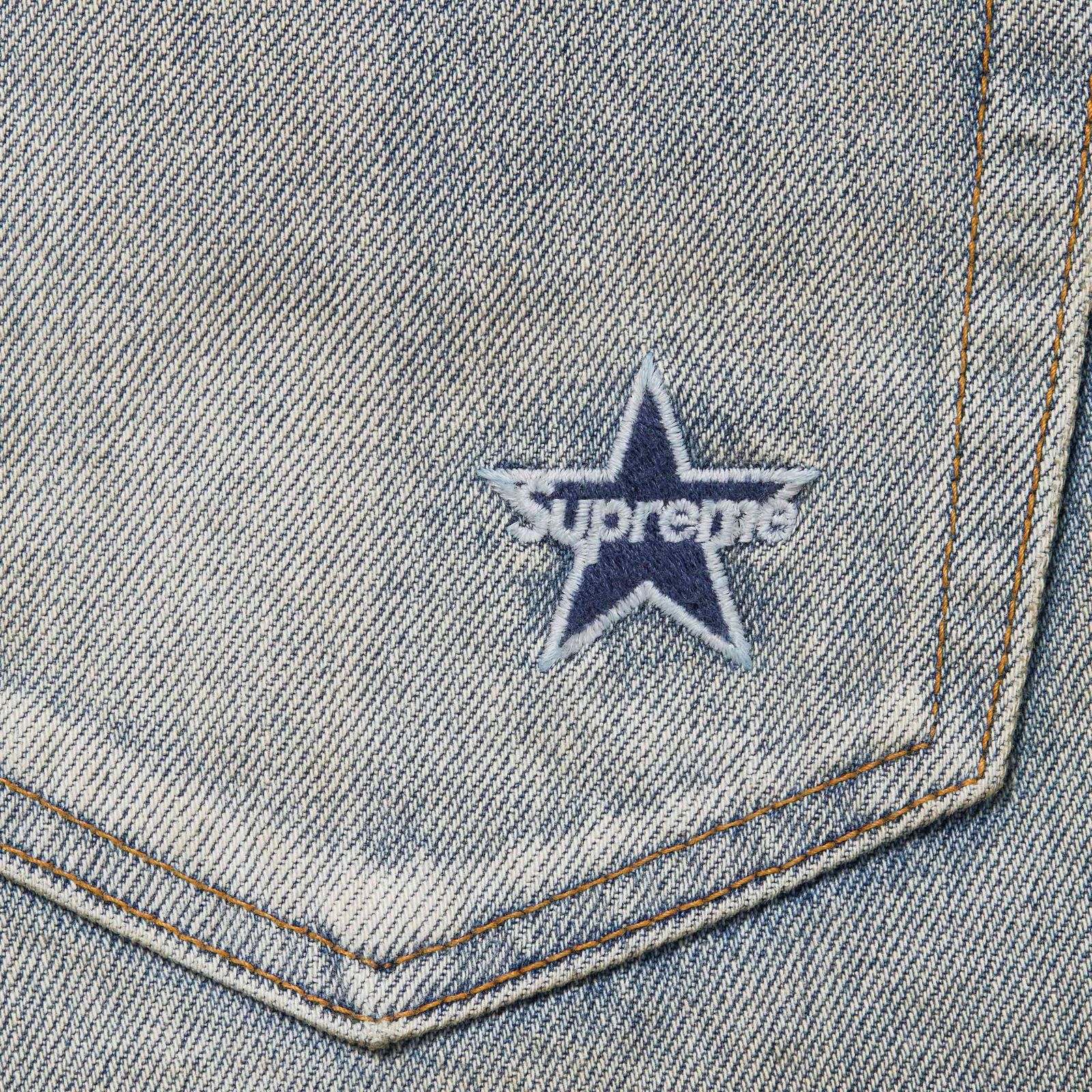 Distressed Loose Fit Selvedge Jean