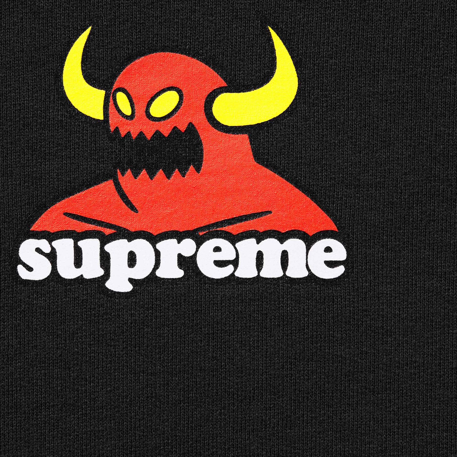 Supreme/Toy Machine Hooded Sweatshirt