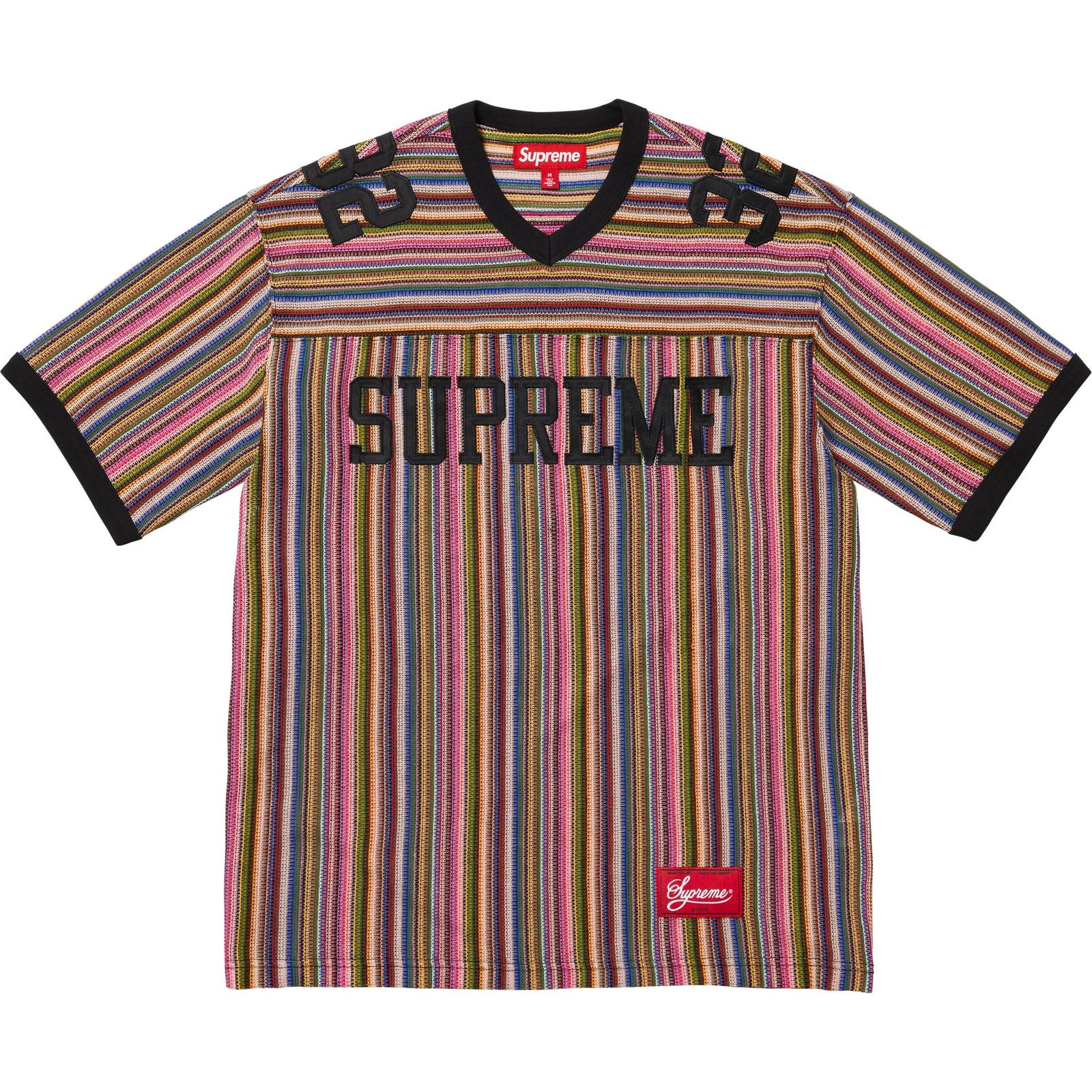 Open Knit Football Top