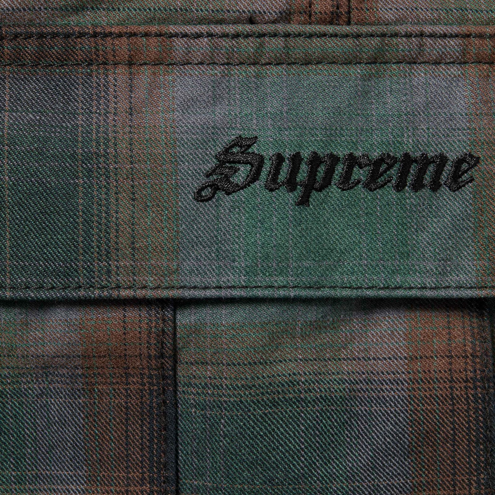 Shadow Plaid Cargo Short