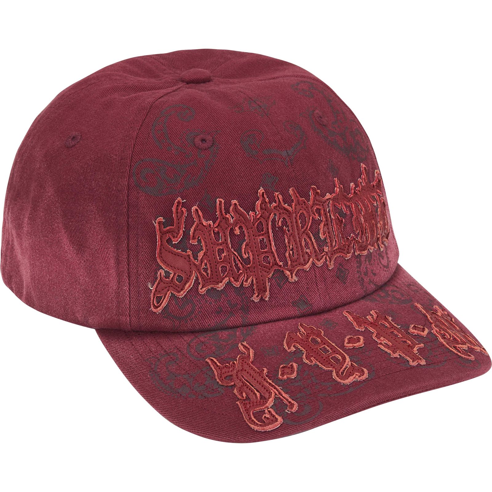 Leather Appliqué 6-Panel
