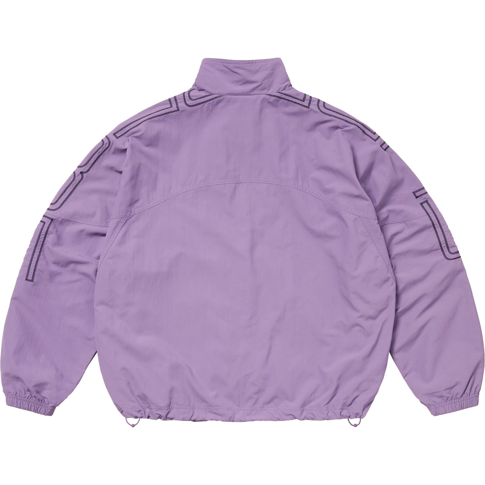 Spellout Embroidered Track Jacket