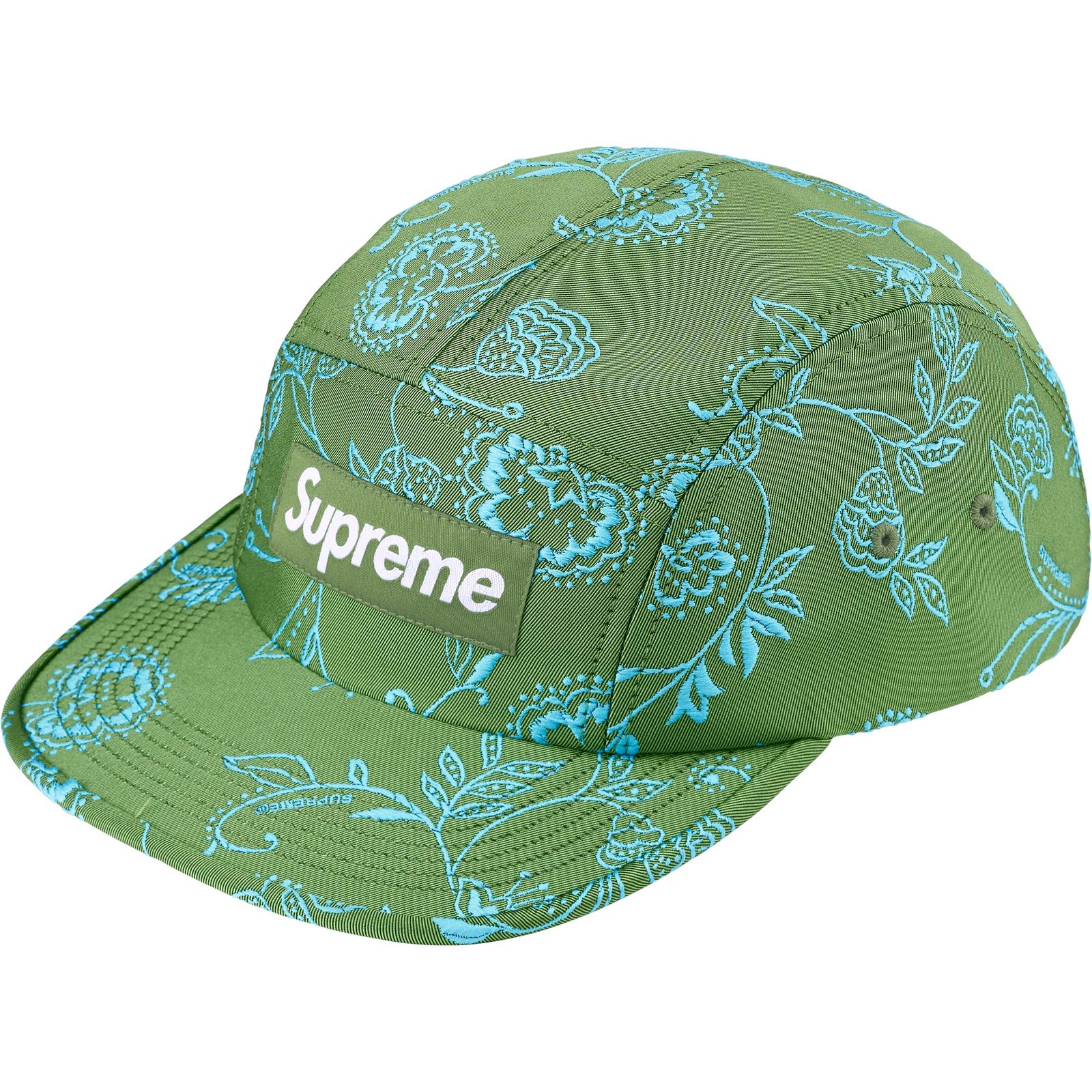 Floral Jacquard Camp Cap