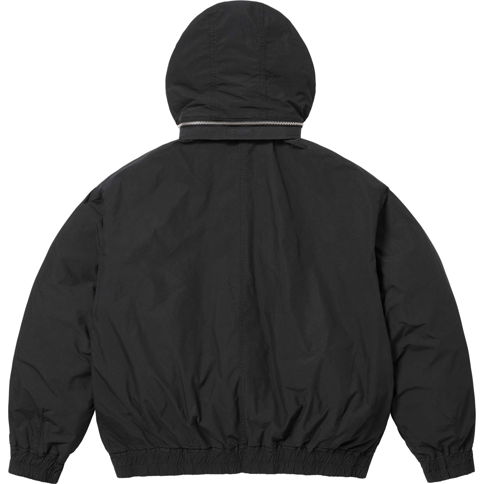 Leather Collar Utility Jacket
