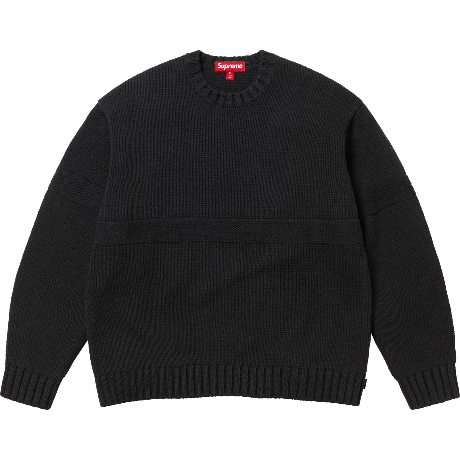 Tonal Appliqué Sweater