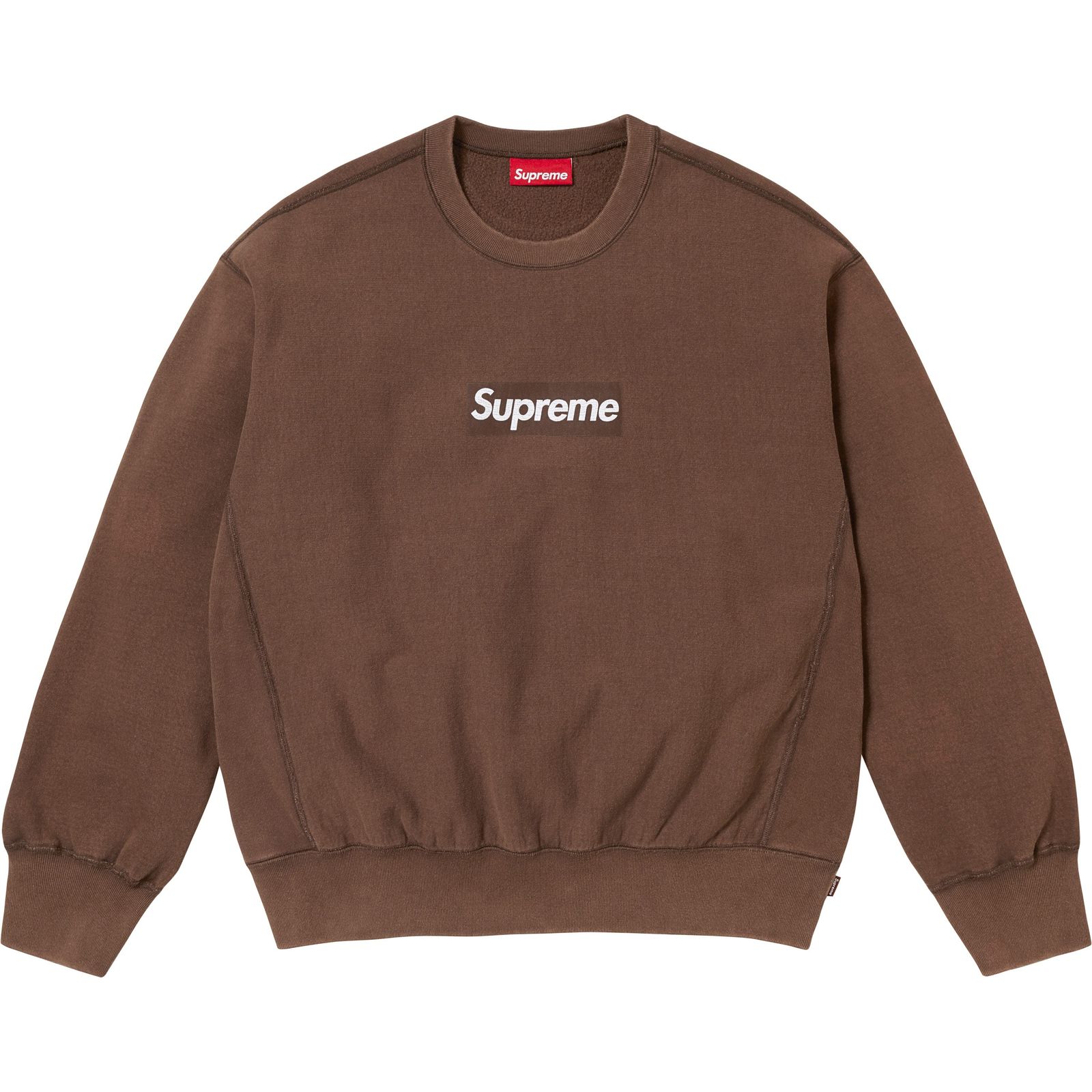 Washed Box Logo Crewneck